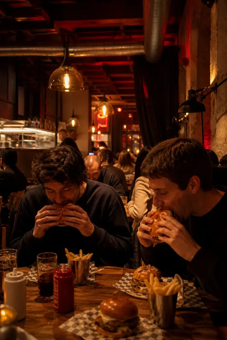 BurgerG restaurant atmosphere