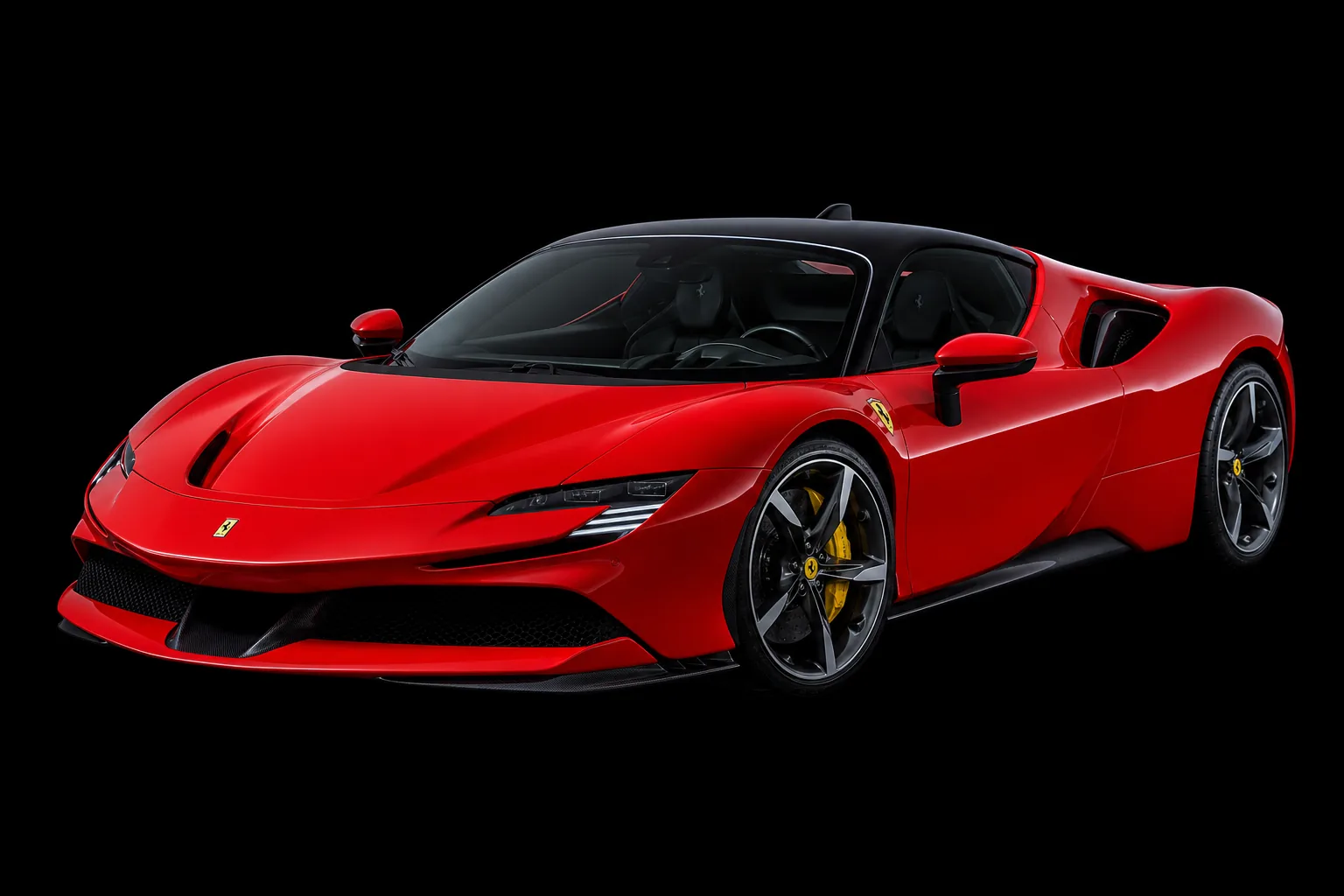 Ferrari SF90 Stradale in red